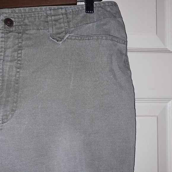 No brand grayish-green Jeans size 18 - Picture 4 of 6